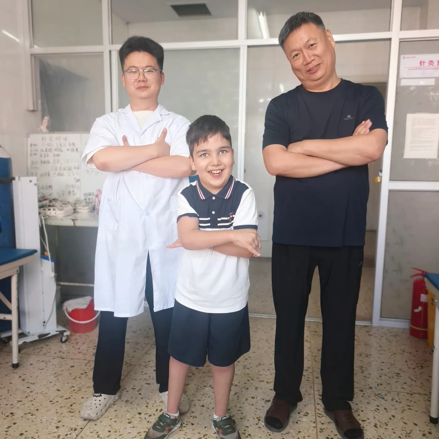 薛振锁与薛泽涛——肖像